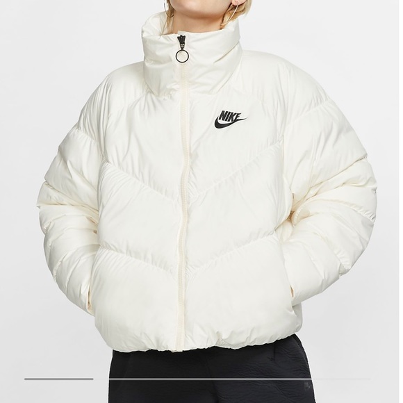 Nike Jackets & Blazers - Nude Nike bomber jacket